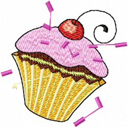 Foods And Sweets Embroidery Design 7 Foods And Sweets Embroidery Design 7